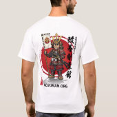 Kaizen Gōjūkan Cartoon Warrior T-Shirt (Rückseite)