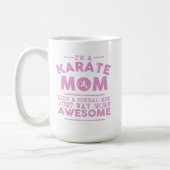 Kaizen Gojukan Karate Mama Kaffee Tasse (pink) (Links)
