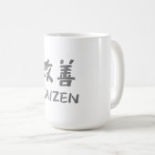 Kaizen Kaffeetasse (VorderseiteRechts)