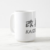 Kaizen Kaffeetasse (Vorderseite Links)