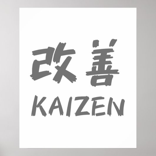 Kaizen Poster (Vorne)