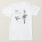 Kaizen T - Shirt - Japanisches philosophisches gra (Design Rückseite)