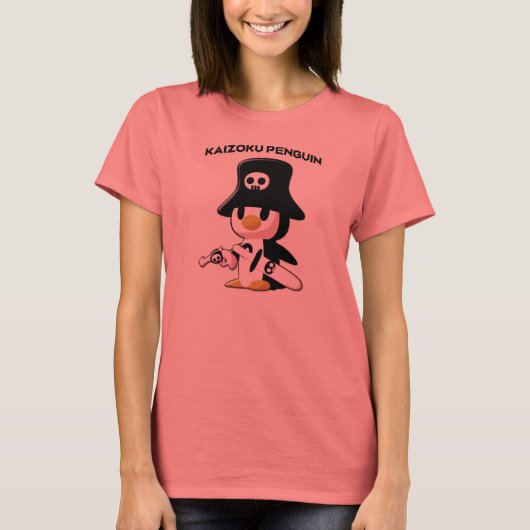Kaizoku Penguin T-Shirt (Vorderseite)