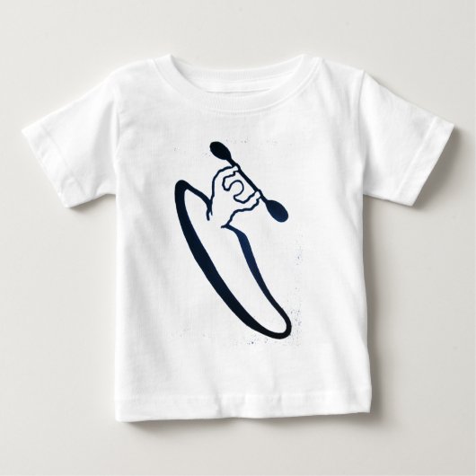 Kajak 1081 baby t-shirt (Vorderseite)