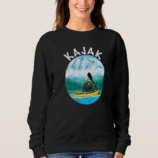 Kajak 1 sweatshirt (Vorderseite)