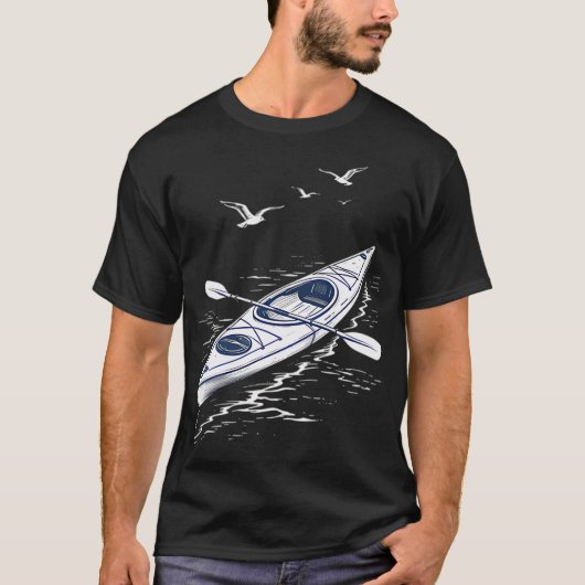Kajak-Abenteuer T-Shirt (Vorderseite)