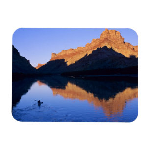 Kajak am Colorado-Fluss auf Spanisch Magnet