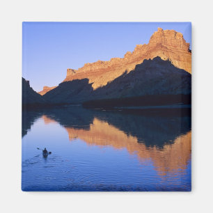 Kajak am Colorado-Fluss auf Spanisch Magnet