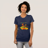 Kajak auf Auto - dieses ist, wie ich rolle! T-Shirt (Vorne ganz)