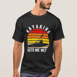 Kajak bringt mich nass witziger Vintager Retro-Son T-Shirt