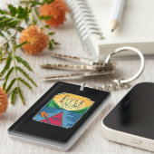 Kajak - Der Fluss ruft und ich muss gehen Schlüsselanhänger (Vorderseite rechts)