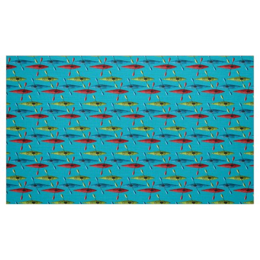 Kajak-Gewebe Stoff (Fat Quarter (45,7 x 55,9 cm))