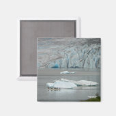 Kajak im Mendenhall Glacier Magnet (Vorderseite/Rückseite)