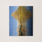 Kajak im Swiftcurrent Lake bei Sonnenaufgang Puzzle (Vertikal)