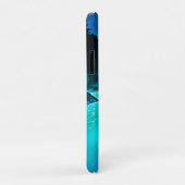 Kajak in glühender Wassergestaltung Case-Mate iPhone Hülle (Hinten/Rechts)