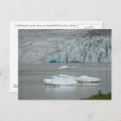 Kajak in Mendenhall Postcard Postkarte (Vorne/Hinten)