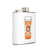 Kajak ist mein Medikament Flachmann (Rechts)