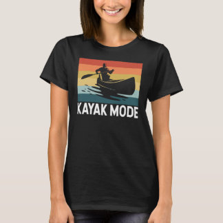 Kajak Kajak und Paddeln T-Shirt