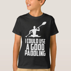 Kajak Kanu Zubehör Versorgung Booten Flößen T-Shirt