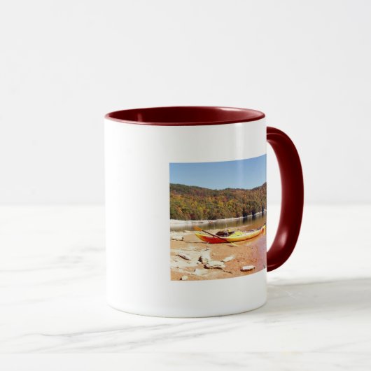 Kajak Koffee Kup - besonders angefertigt Tasse (VorderseiteRechts)