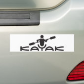 Kajak-Logo-Autoaufkleber Autoaufkleber (Auf Auto)