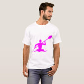 Kajak - Magenta T-Shirt (Vorne ganz)