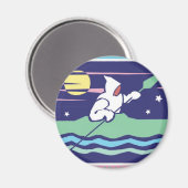 Kajak Magnet (Vorderseite/Rückseite)