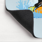 Kajak Panda Mousepad (Ecke)