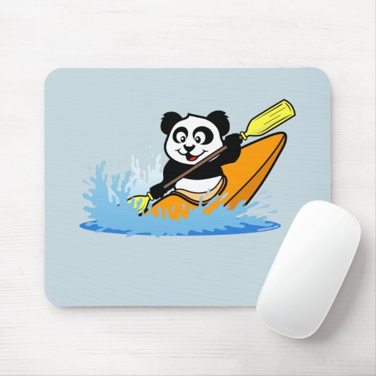 Kajak Panda Mousepad (Mit Mouse)