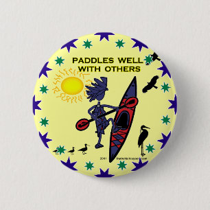 Kajak schaufelt gut mit anderen II Button