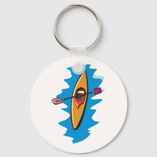 Kajak Schlüsselanhänger (Rückseite)