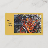 Kajak-u. Fahrrad-Visitenkarte Visitenkarte (Rückseite)