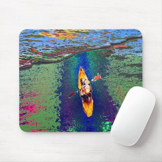 Kajak-Wassersportmuseum Mousepad (Mit Mouse)