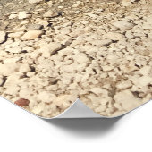 Kajakers in der Ferne auf dem Foto Poster (Ecke)