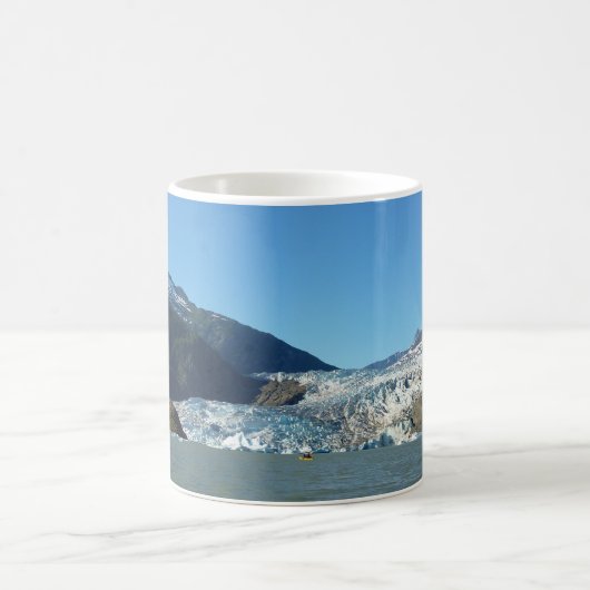 Kajakfahren am Mendenhall Gletscher Kaffeetasse (Mittel)