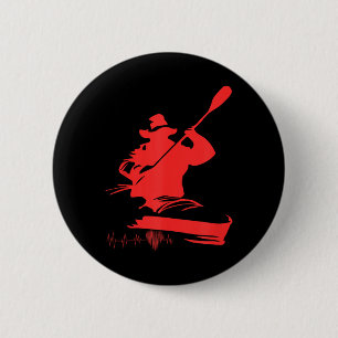 Kajakfahren Herzschlag Kanufahren Kajaks Button