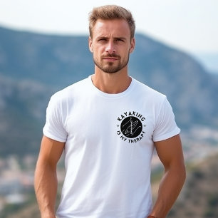 Kajakfahren ist meine Therapie 3 Herren T-Shirt