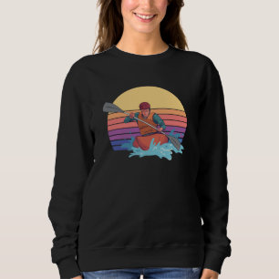 Kajakfahren Kanufahren Sweatshirt