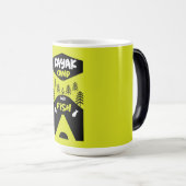 Kajakfisch und Angelgeschenke Verwandlungstasse (VorderseiteRechts)