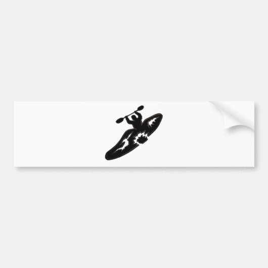 Kajakfrieden Autoaufkleber (Vorne)