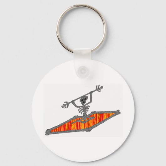 Kajakknochenfahrt Schlüsselanhänger (Vorderseite)