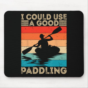 Kajakliebhaber Gutes Paddeln Kajakexperte Kajaker Mousepad