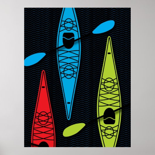 KajakRBG-Plakat Poster (Vorne)
