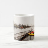Kajaks am See Kaffeetasse (Mittel)