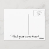 Kajaks am Strand, Kajak Weihnachten Postkarte (Rückseite)