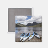 Kajaks, Cradle Mountain und Dove Lake, Cradle Magnet (Vorderseite/Rückseite)