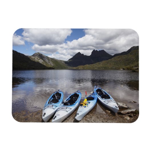 Kajaks, Cradle Mountain und Dove Lake, Cradle Magnet (Horizontal)