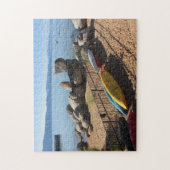 Kajaks durch Lake- Tahoepuzzlespiel Puzzle (Vertikal)