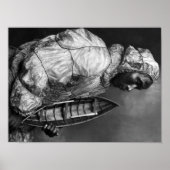 Kajakschuh mit wasserfester Jacke mit Spielzeugboo Poster (Vorne)