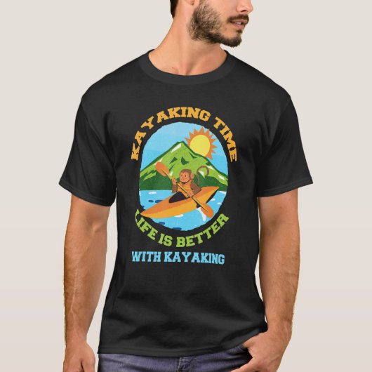 Kajakzeit T-Shirt (Vorderseite)